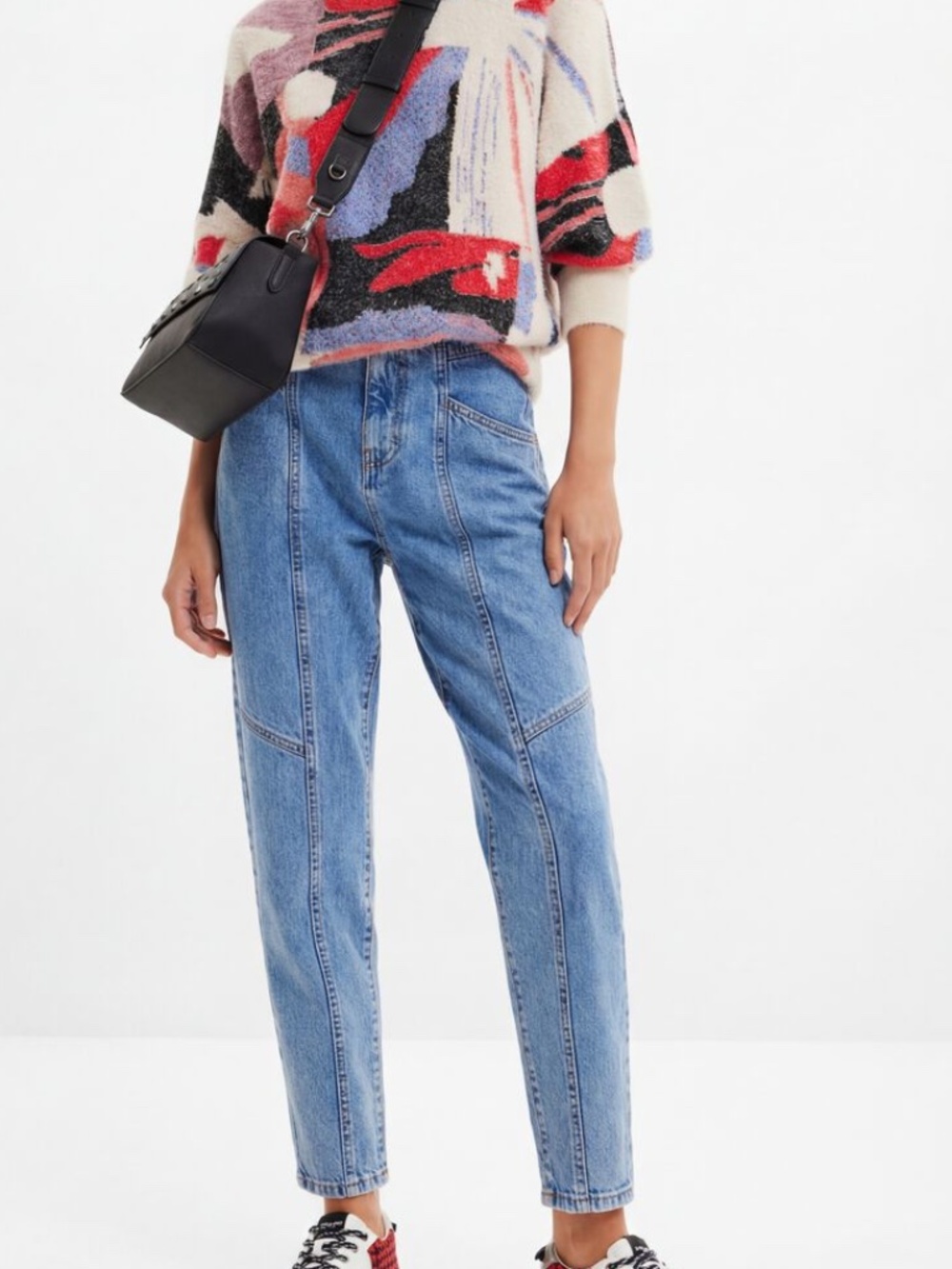 DESIGUAL MOM JEANS